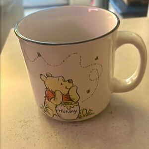 Disney White Ceramic Mug with Pooh and Piglet